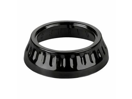 Plastová, černá krytka ke kulaté podstavě