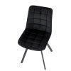 Stuhl ORLEN VELOURS – Schwarz