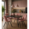 Stuhl ORLEN VELOURS – Hellrosa