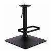 Podstava pro barové židle - černá hranatá podstava - set