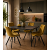 Stuhl ORLEN VELOURS – Gelb