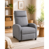 TV-Sessel RUFO mit Verstellfunktion – Grau