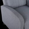 Televizní křeslo RUFO s polohováním - šedé