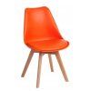 Esszimmerstuhl BALI – Orange – Set mit 4 Stück