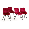 Stuhl ORLEN VELOURS – Rot