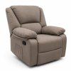 Fernsehsessel VELORA mit Relaxfunktion – Taupe