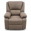 Fernsehsessel VELORA mit Relaxfunktion – Taupe