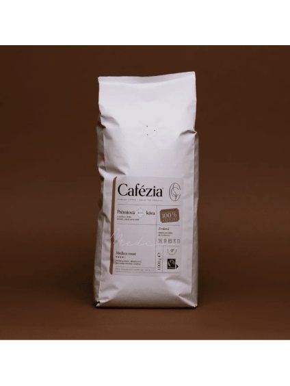Zrnkova káva MEDIUM - Cafezia 1KG