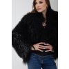 Kožuch čierny - FLO&CLO