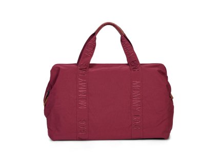 Luxury Kids CHILDHOME PREBAĽOVACIA TAŠKA MOMMY BAG SIGNATURE URBAN BURGUNDY 3