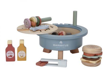 Luxury Kids LITTLE DUTCH BARBECUE SADA DREVENÁ 1