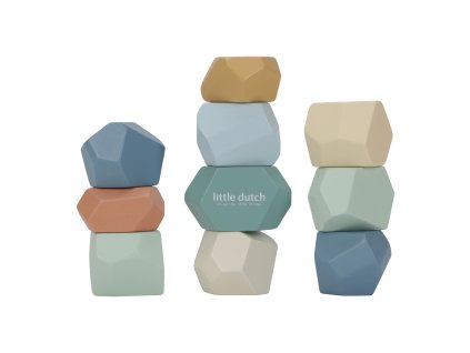 Luxury Kids LITTLE DUTCH STOHOVACIE KAMENE DREVENÉ FOREST FRIENDS