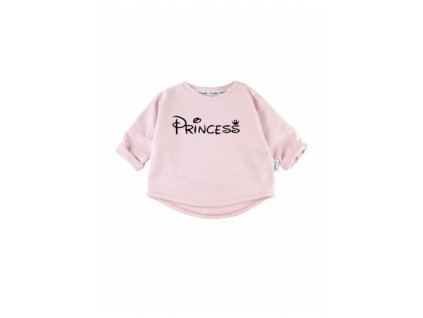 Luxury Kids I Love Milk mikina hoodie bluza pink ružová