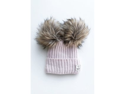 Luxury Kids I Love Milk čiapka cap hat czapka dzieciecy zimowy pink ruzova