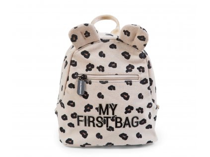 Luxury Kids Childhome mini batoh ruksak my first bag canvas leopard