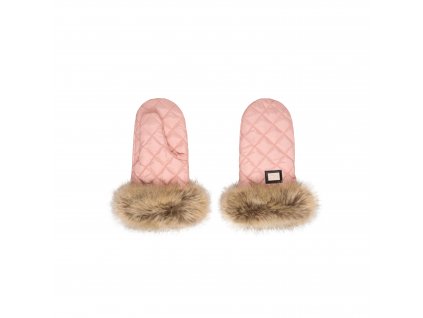 Luxury Kids Bjallra Of Sweden rukavice na kocik na kocarek Handmuff Pink Diamond