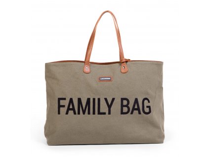 Luxury Kids Childhome family bag cestova taska canvas khaki