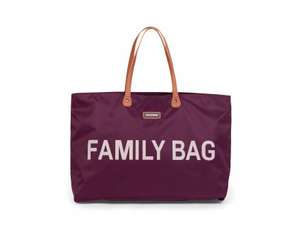 Luxury Kids Childhome family bag cestova taska aubergine