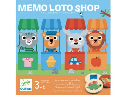 Luxury Kids Djeco Stolová pamäťová hra Memo Loto shop