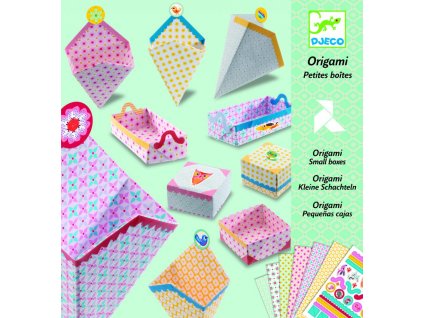 Luxury Kids Djeco Tvorivá sada Origami Malé krabičky