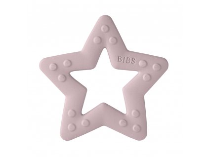 Luxury kids bibs baby bitie hryzatko star pink plum