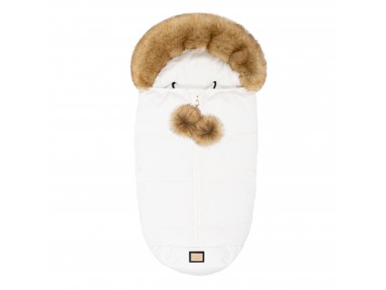 Luxury Kids Bjallra of Sweden zimny fusak pre deti Footmuff AW22 Snowy White 4