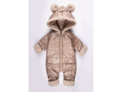 Luxury Kids I Love Milk zimny fashion overal pre deti Teddy beige 2