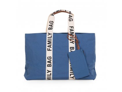 Luxury Kids CHILDHOME CESTOVNÁ TAŠKA FAMILY BAG CANVAS INDIGO 1