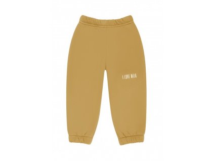 Luxury Kids I Love Milk detske teplaky pure spodnie dzieciece amber yellow 1