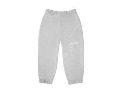 Luxury Kids I Love Milk detske teplaky pure spodnie dzieciece grey melange