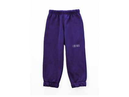 Luxury Kids I Love Milk detske teplaky pure spodnie dzieciece deep purple 1
