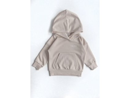 Luxury kids i love milk mikina detska pure bluza dziecieca z kapturem coconut