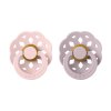 LUXURY KIDS BIBS Boheme cumliky z prirodneho kaucuku 2ks BlossomDuskyLilac