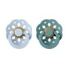 LUXURY KIDS BIBS Boheme cumliky z prirodneho kaucuku 2ks BabyBlue IslandSea