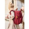 Luxury Kids CHILDHOME DETSKÝ BATOH MINI CLUB SIGNATURE BURGUNDY 9