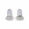 Luxury Kids Bjallra Of Sweden rukavice na kocik na kocarek Handmuff Grey Diamond