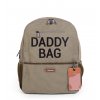 Luxury Kids Prebaľovací ruksak Childhome Daddy Bag Canvas Khaki