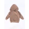 Luxury Kids I Love Milk ILM detska bavlnena teplakova suprava bluza dziecieca z kapturem gold logo latte