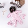 Luxury Kids Missimi winter overall zimny overal kombineza pre deti perletovo ruzova