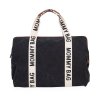 Luxury Kids CHILDHOME PREBAĽOVACIA TAŠKA MOMMY BAG CANVAS BLACK