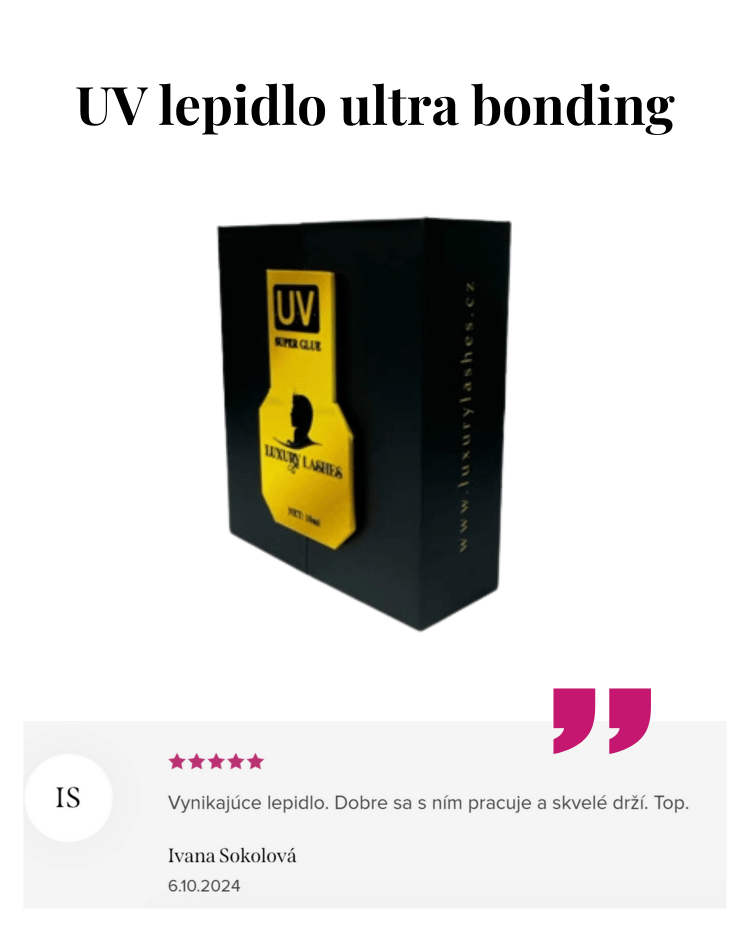 UV Lepidlo Ultra Bonding – číre 10 ml – ideálne pre pokročilé stylistky, ktoré chcú skrátiť dobu aplikácie na minimum.