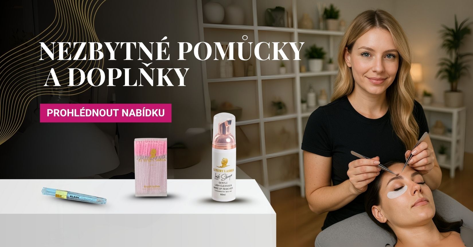 Nabídka našich nejoblíbenějších produktů na řasy.