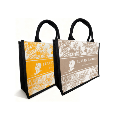 Luxury Lashes Elegant Bag orange + brown