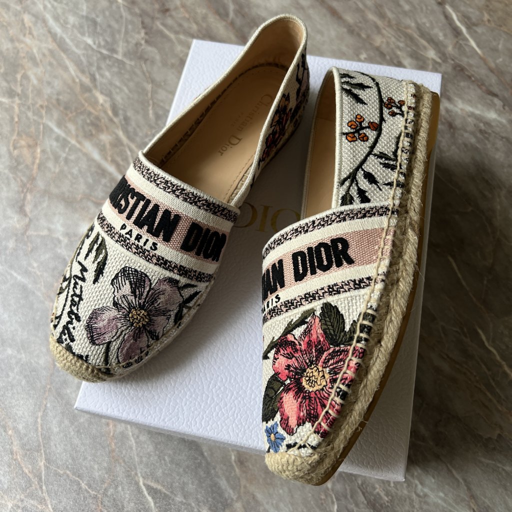 Dior espadrille - Luxuryphile