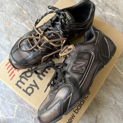New Balance x Miu Miu kožené tenisky