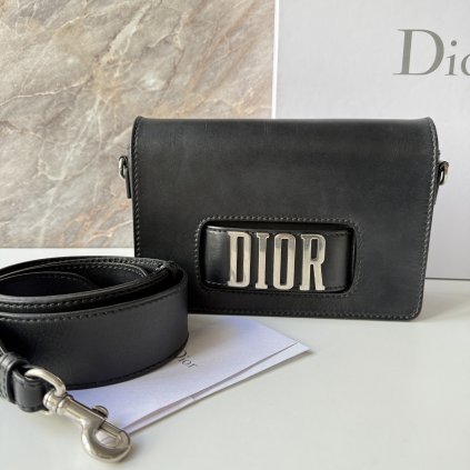 Dior černá J'Adior flap kabelka