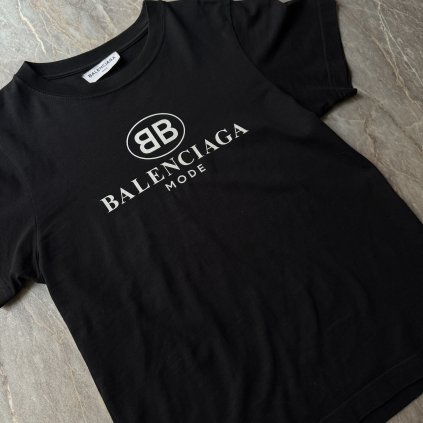 Balenciaga černé triko