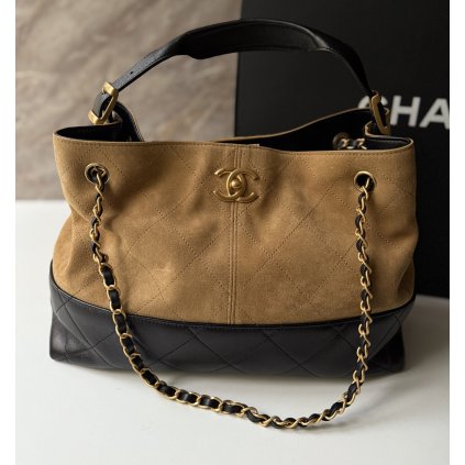 Chanel semišovo kožená kabelka, Métiers d’art 24/25