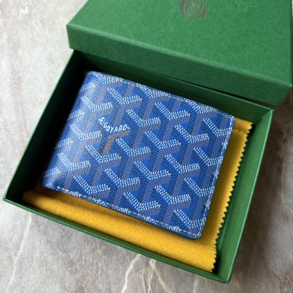 Goyard modrá peněženka