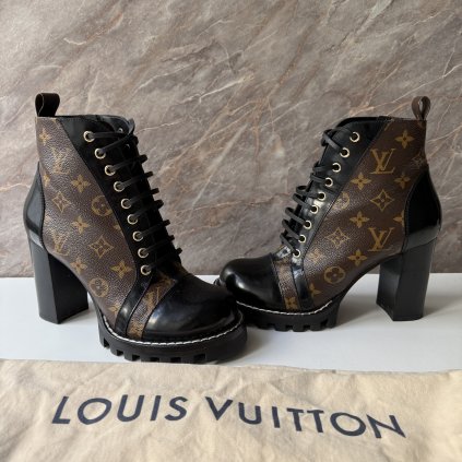 Louis Vuitton Monogram Star Trail boots